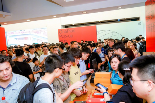 一加7t系列popup活动现场火爆全国15城同步热销