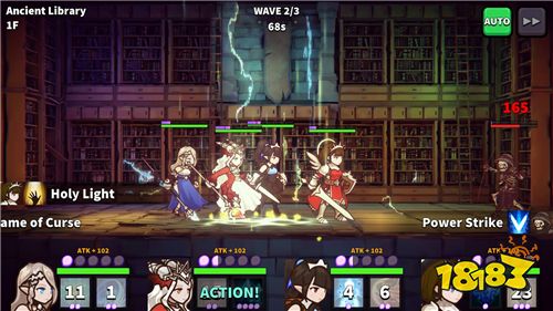 放置类角色扮演《幻想X地牢》前往地牢消灭魔物