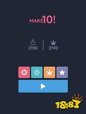 《Make 10》在有限的空间中无限消除 谨慎放置才能拿下高分