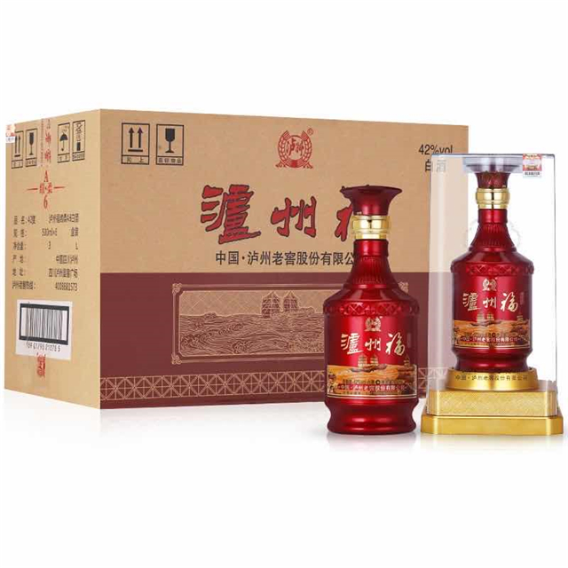 泸州老窖股份出品,酱香型42度白酒,送礼佳品.