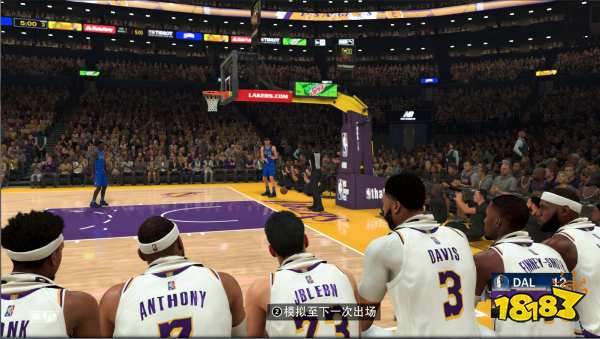 nba2k22怎么模拟到自己出场模拟到出场方法