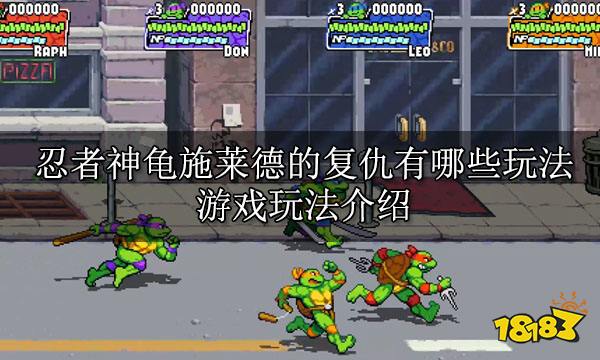 忍者神龟施莱德的复仇有哪些玩法游戏玩法介绍