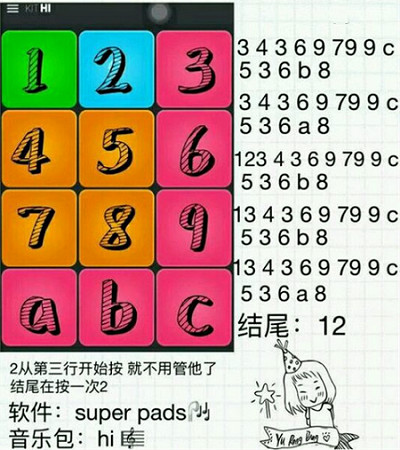 pophit教程简谱_superpads pophit完整音乐包破解版 superpads演奏pophit歌曲谱子教程版v2.5 最新版 腾牛下载