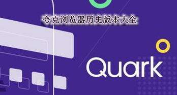 夸克浏览器所有版本