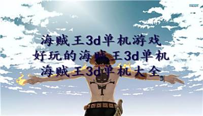 海贼王3d单机游戏