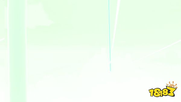 A laser pointer shoots up through a night sky in Big Walk.
