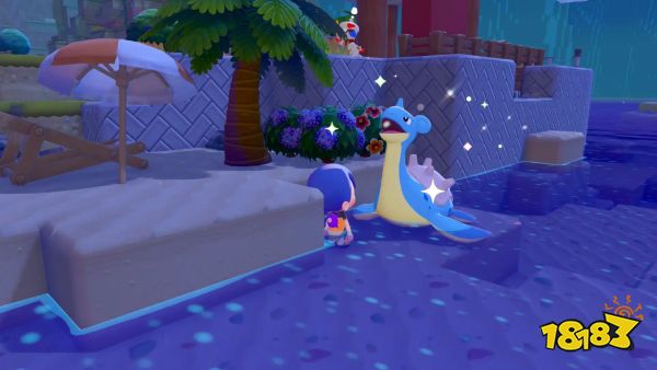 A Lapras habitat in Pokemon Pokopia