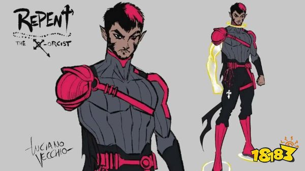 Art of the x-men character repent