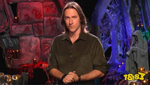 critical role matthew mercer surrounded by gothic and creepy figures