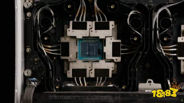 An NVIDIA chip labeled