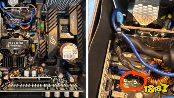 An ASUS ROG Strix PSU bypassed safety protocols when returning from RMA, causing a potential fire hazard