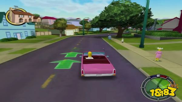 Simpsons Hit and Run gameplay