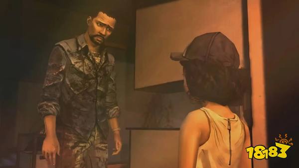 The walking Dead Season 1 Lee and Clementine