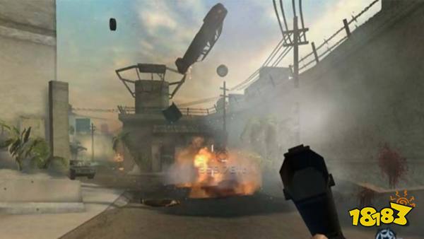 Throwing grenades in Cold Winter (2005)