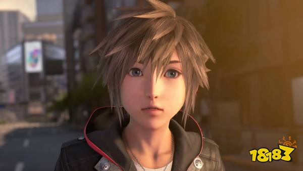 A closeup of Sora in Quadratum in Kingdom Hearts 4.