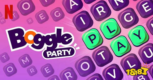 A logo for Boggle Party shows the game