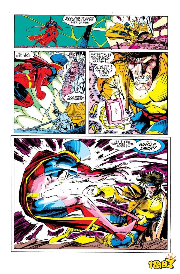 Gladiator-vs-Gambit-Uncanny-X-Men-v1-277-1991