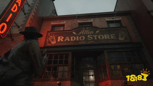 Storefront Sign - The Sinking City 2