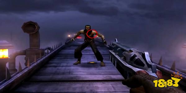 Lazarus Malkoth boss fight on top of a train in Darkwatch