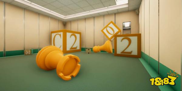 Objects of various sizes in Superliminal