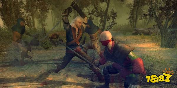 The Witcher 1 Geralt In Combat