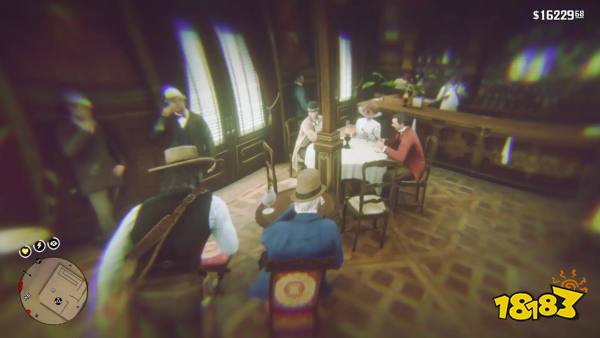 John Drunk in a Saloon in Saint Denis in Red Dead Redemption 2