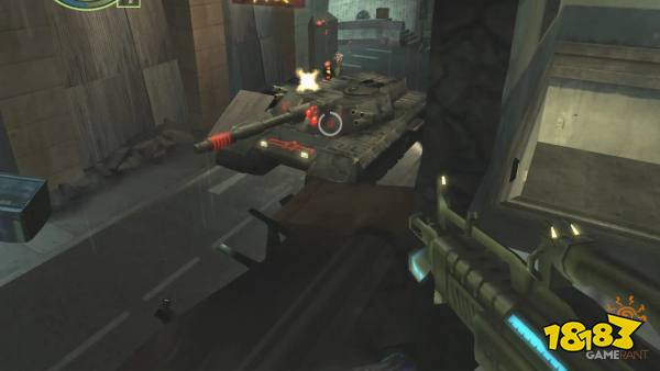 project snowblind tank fight