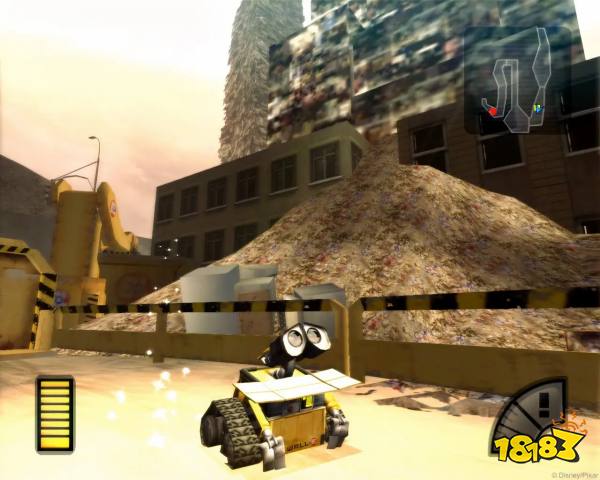 Wall-E uses a solar power panel in the Wall-E video game.