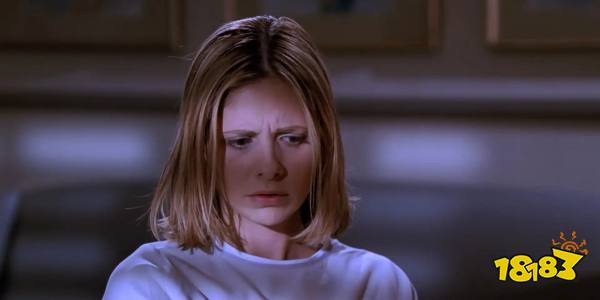 A deeply confused Buffy in the Buffy the Vampire Slayer episode