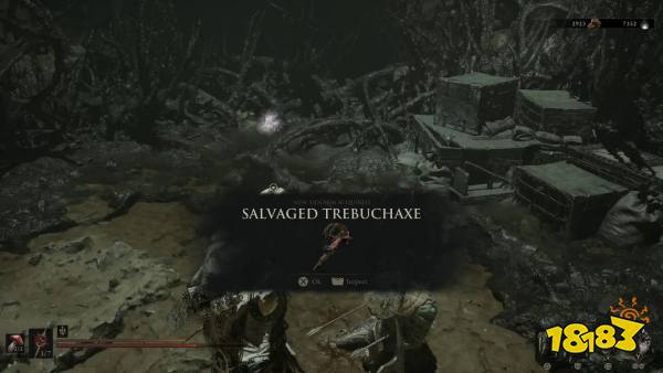 Salvaged Trebuchaxe Location Mortal Shell 2