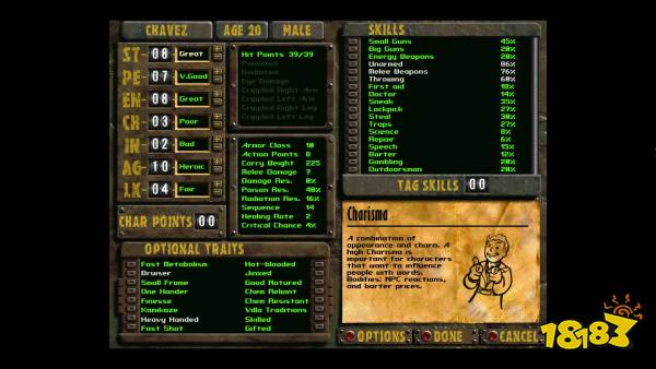 fallout sonora character creator