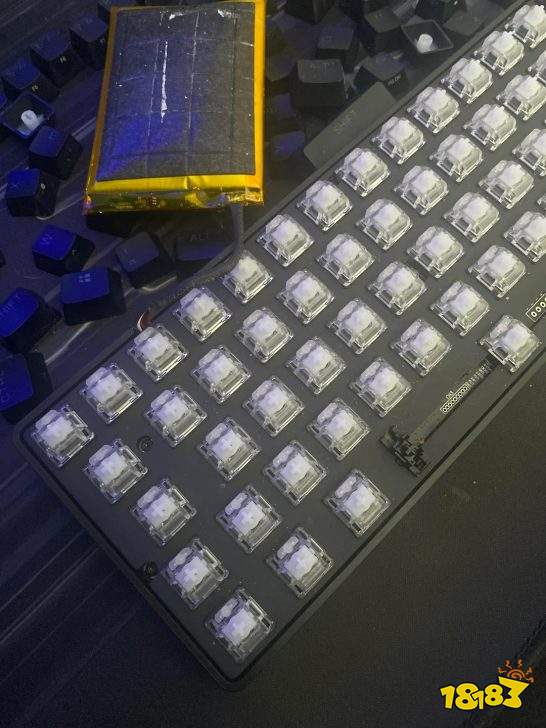 A SteelSeries wireless keyboard developed a bloated battery because of being plugged in for too long