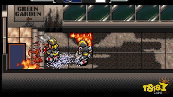 firemen first level snes game