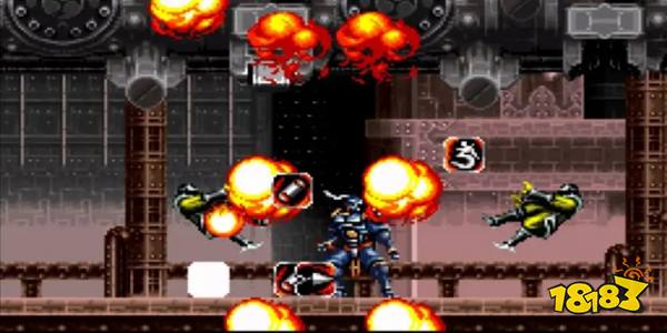 Gameplay screenshot from Hagane Final Conflict 