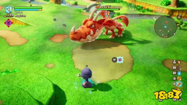 Facing a dragon in Fantasy Life i The Girl Who Steals Time (2025)