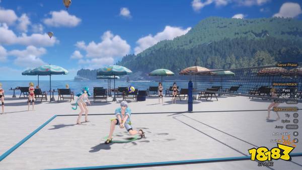 NTE Receive or Spike Controls in Volley Star