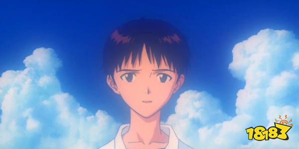 Shinji looking confused while speaking about his trauma.