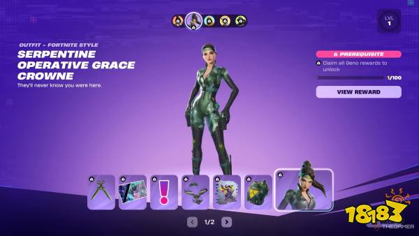 Fortnite Chapter 7 Season 4 battle pass bonus rewards grace crowne page 1.