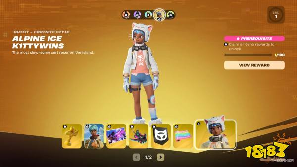 Fortnite Chapter 7 Season 4 battle pass bonus rewards k1ttyw1ns page 1.