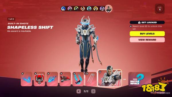 Geno battle pass rewards page 2 in Fortnite Chapter 7 Season 4.