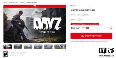 《DayZ 酷炫版》登陆任天堂Switch 2 平台 收录新地图