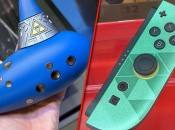 《塞尔达传说：时之笛》Switch 2限定机与电子陶笛实物图赏