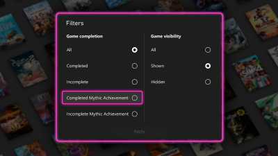 Xbox白金奖杯对应成就曝光：或名为“神话成就”