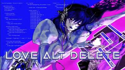 《LOVE alt delete》公布:用AI聊天机器人去约会另一个AI的千禧年恐怖视觉小说