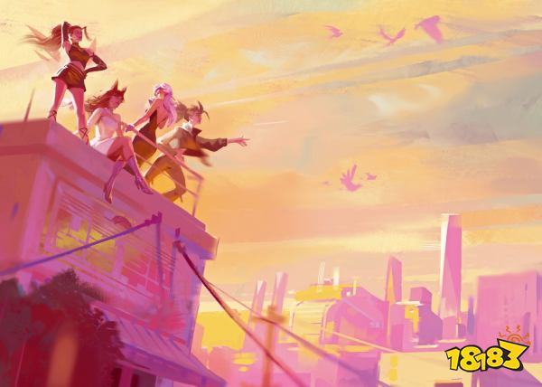 拳头游戏携手路易威登推出 K/DA “游记”《Tempo Point》