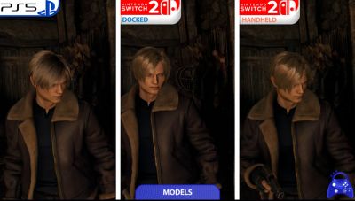 《生化危机4》Switch 2版与PS5版画面对比视频曝光