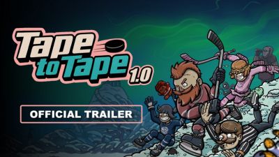 《Tape to Tape》10月23日登陆Switch,冰球肉鸽玩法登场