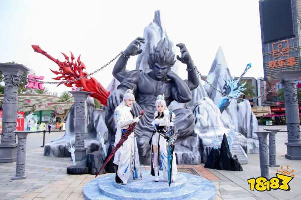 天龙嘉年华,居然把欢乐谷搞成了大型江湖现场