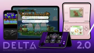 复古游戏模拟器Delta 2.0上线：适配苹果折叠屏iPhone Duo双屏玩法
