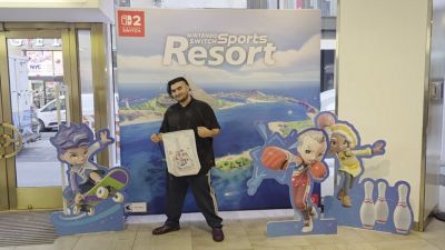 《Nintendo Switch Sports Resort》纽约任天堂商店发售活动实况
